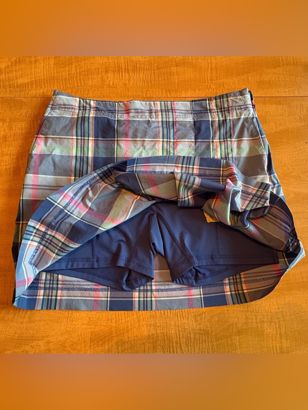 Polo Golf Ralph Lauren Plaid Golf Skort with Built-In Shorts